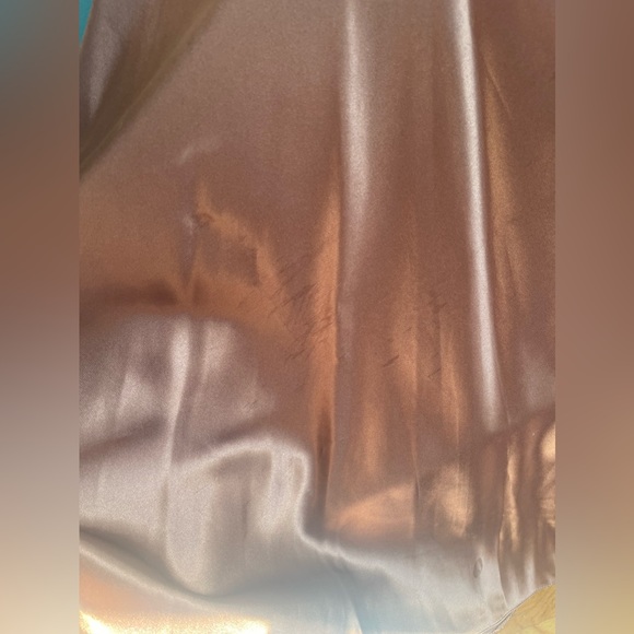 Dave & Johnny By Laura Ryner Brown Beaded Gown - Picture 10 of 12